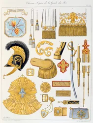 Chevau-Légers de la Garde du Roi, Abzeichen