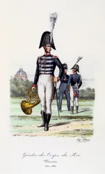 Gardes-du-Corps de Roi, Musiker, 1820-30