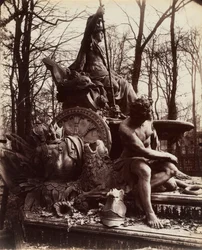 Versailles, Brunnen des triumphierenden Frankreichs, 1904