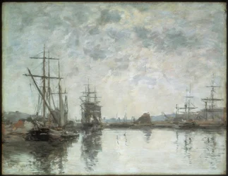 Deauville, das Hafenbecken