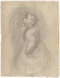 Baby, von der Seite gesehen