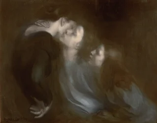 Der Kuss ihrer Mutter, 1890er Jahre