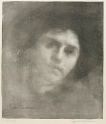 Madame Eugène Carrière (große Platte)