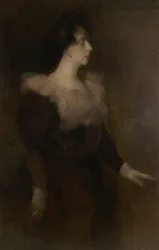 Porträt von Pauline Ménard-Dorian 1870-1941, ca. 1890