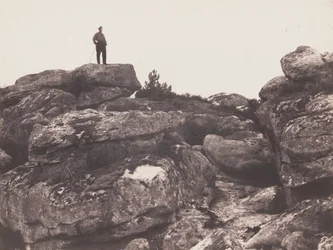 Schluchten von Franchard - Wald von Fontainebleau, 20. Oktober