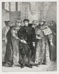 Hamlet: Die Königin versucht, Hamlet zu trösten