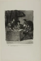 Mephistopheles besucht Martha, aus Faust