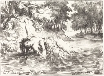 Der Tod von Ophelia, Akt IV, Szene VII