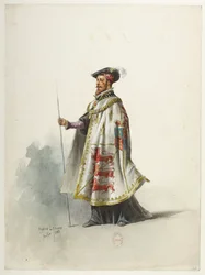 Henry VIII - Kostümentwürfe - Lacoste - 24. Kostüm