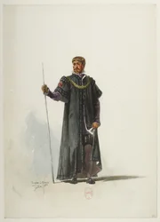 Henry VIII - Kostümentwürfe - Lacoste - 30. Kostüm