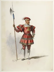 Henry VIII - Kostümentwürfe - Lacoste - 36. Kostüm