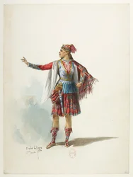 Henry VIII - Kostümentwürfe - Lacoste - 44. Kostüm