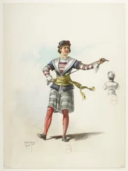 Henry VIII - Kostümentwürfe - Lacoste - 46. Kostüm