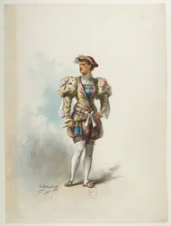 Henry VIII - Kostümentwürfe - Lacoste - 57. Kostüm