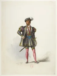 Henry VIII - Kostümentwürfe - Lacoste - 66. Kostüm