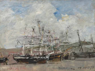 Portrieux. Der Hafen bei Ebbe