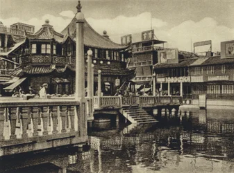 China, Teehaus in Shanghai