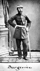 Henry Andres Burgevine, um 1860