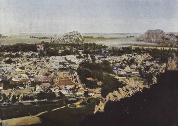 Panorama von Sai-Son, zwischen Sontay und Hanoi