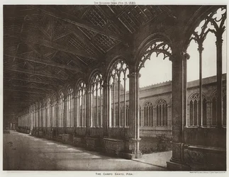 Der Camposanto, Pisa (s/w Foto)