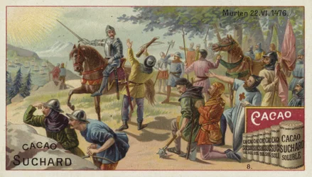 Schlacht bei Murten, Schweiz, 22. Juni 1476