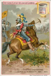 Graf von Pappenheim, Liebig-Karte, frühes 20. Jahrhundert