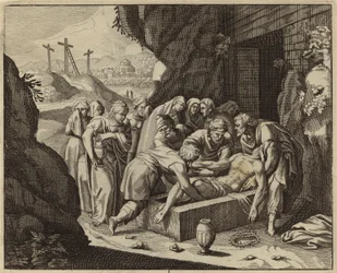 Grablegung Jesu Christi (Gravur)