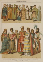 Frankreich, 1200