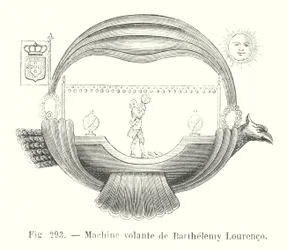 Flugmaschine von Barthelemy Lourenco