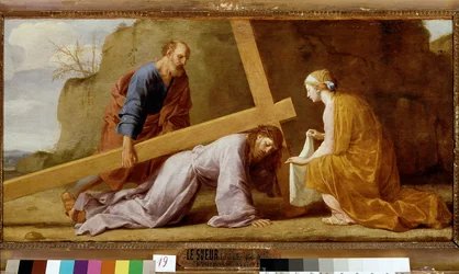 Jesus trägt sein Kreuz (Kreuztragung oder Kreuzweg), um 1651