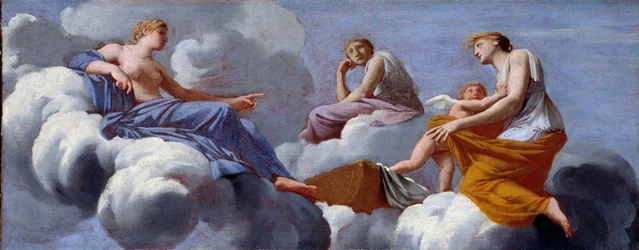 Liebe flüchtet sich in die Arme von Ceres, nachdem sie von ihrer Mutter getadelt wurde