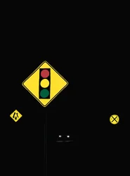 Fahrt auf der Straße bei Nacht #6 Brooklyn