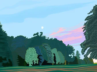 Hyde Park bei Morgengrauen