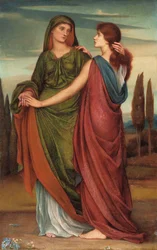 Naomi und Ruth, 1887