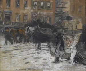 Winter in der 21. Straße, New York