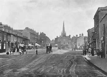 Westgate, Grantham, um 1896