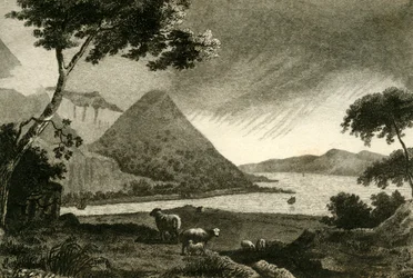 Ansicht an der Fähre von Ballyhulish