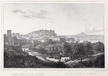 Ansicht der Stadt Pozzuoli