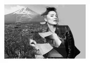 Japanische Mode Fuji