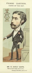 Karikatur von Richard D