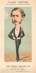 Lord George Hamilton, M.P., um 1870