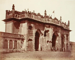 Ein Tor in Lucknow