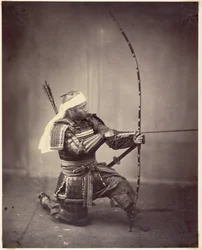 Samurai mit Langbogen