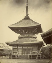Einstöckige Pagode, Hachiman-Schrein, Kamakura