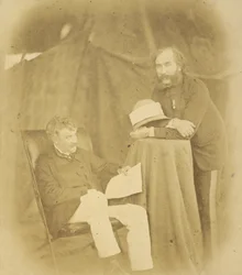 Sir Henry Drury Harness, K.C.B., Oberstkommandant, Königliche Ingenieure und Oberst Robert Abercromby