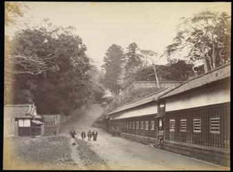 Der Palast der Satsuma in Edo