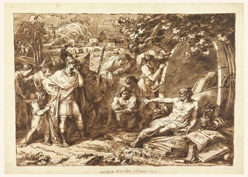 Alexander der Große und Diogenes