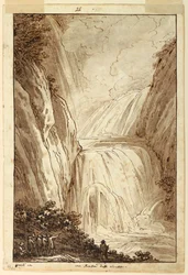 Sirenen-Grotte in Tivoli, ca. 1813