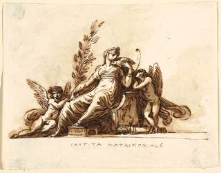 Eheliche Keuschheit, Sala di Corneglia, Palazzo Cavina, Faenza