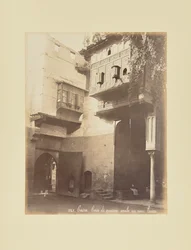 Kairo - Hof eines arabischen Hauses in Alt-Kairo